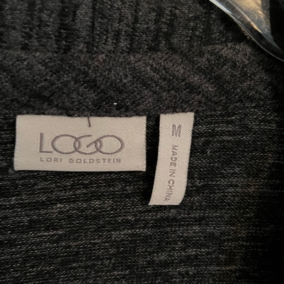 LOGO by Lori Goldstein | Med | Sharkbite Hemline JACKET - Picture 7 of 11